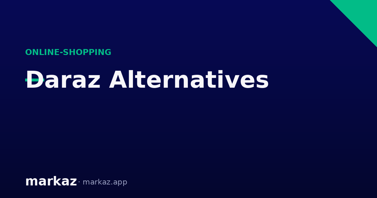 Best Daraz Alternative in Pakistan