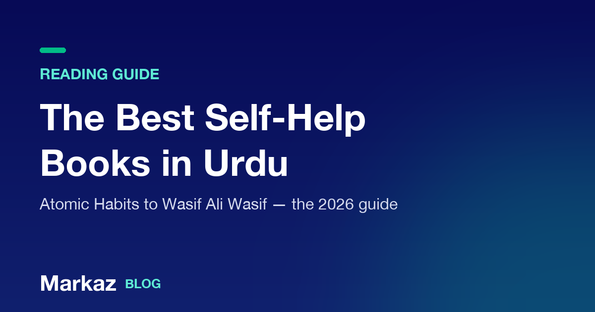 The Best Self-Help Books You Can Read in Urdu (2026 Guide)