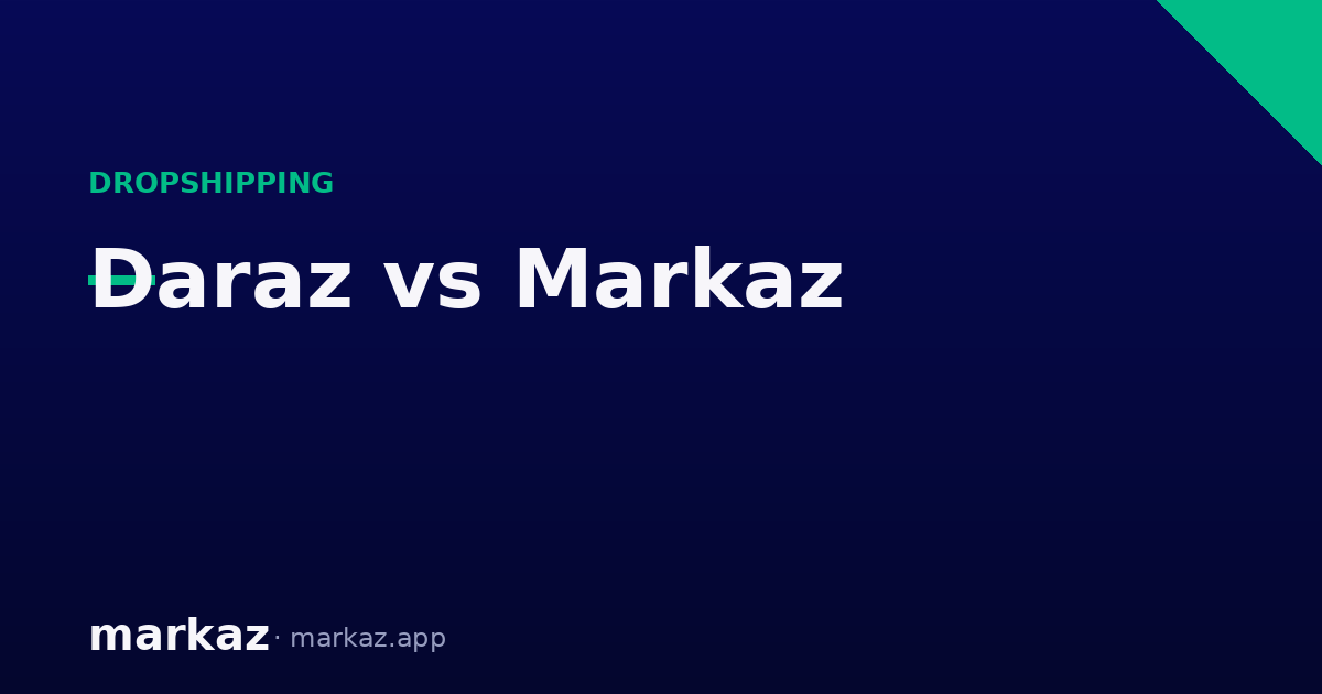 Daraz vs Markaz for Resellers: Fees, COD & Margins
