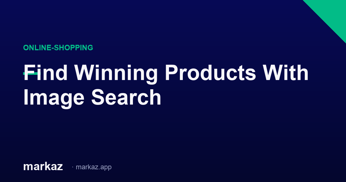 Find Winning Products With Image Search