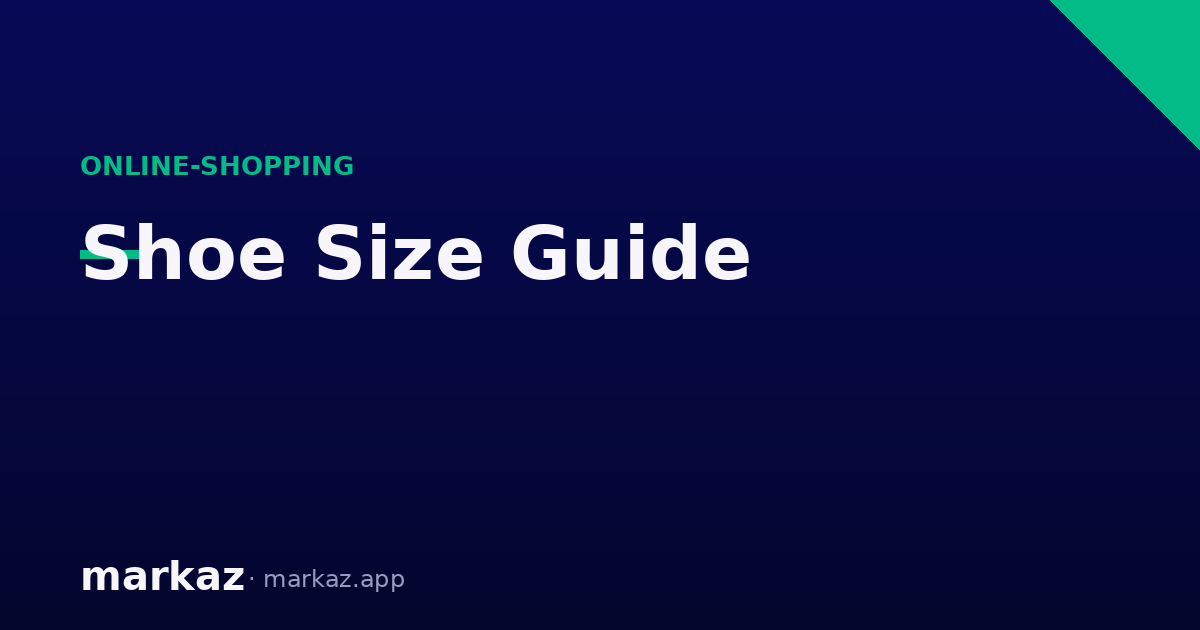 How to Get Your Shoe Size Right When Ordering