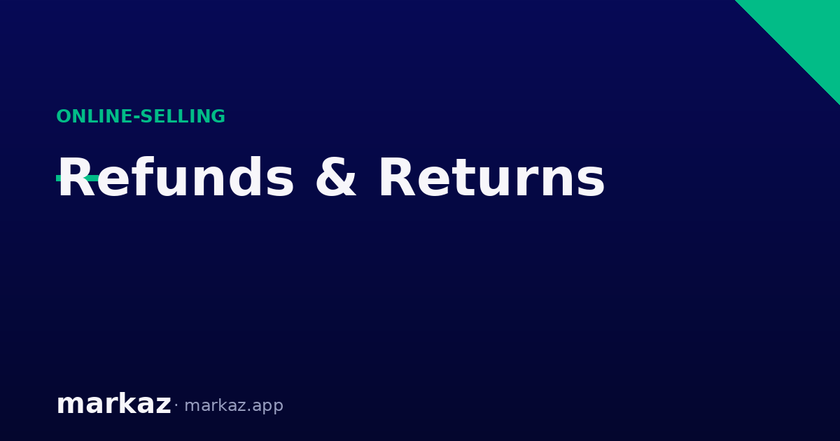 How to Handle Refunds & Returns as a Reseller in Pakistan