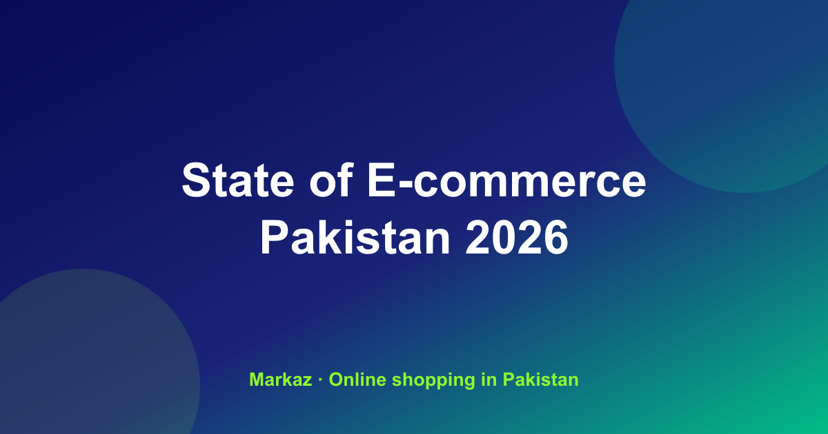 State of E-commerce in Pakistan 2026: Market Size, Buyers, and What Comes Next