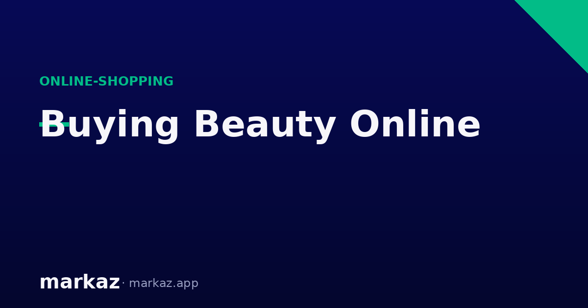 Where to Buy Beauty & Cosmetics Online in Pakistan