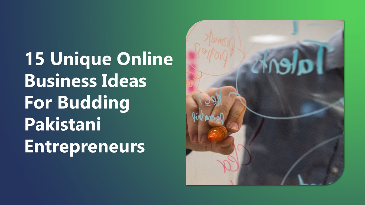15 Unique Online Business Ideas For Budding Pakistani Entrepreneurs